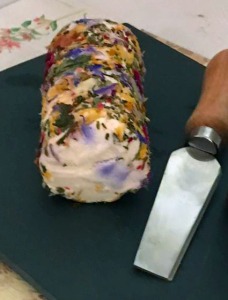Floral cheese